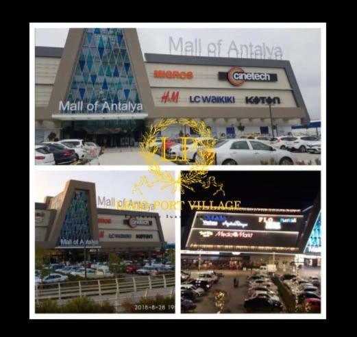 Close Airport,Mall Of Antalya Shopping Center,Tram Station エクステリア 写真